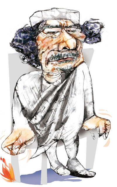 Los errores de Gadafi