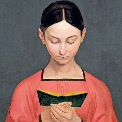'Muchacha leyendo' (1828), de Gustav Henning