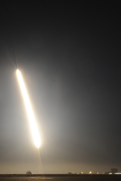 Despegue del  Glory .