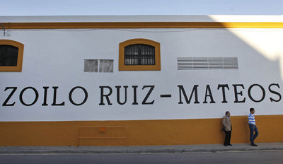 Bodega de Nueva Rumasa en Jerez de la Frontera. Los fondos 'buitres' podrían adquirir activos de la familia Ruiz-Mateos.