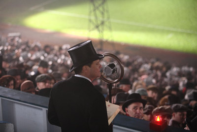 Fotograma de la película  El discurso del rey,  en el que aparece el protagonista Colin Firth.