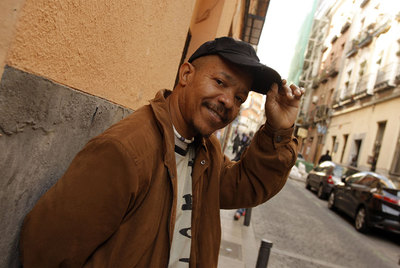 El contrabajista panameño afincado en Lavapiés Camilo Edwards.