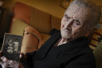 ÁNGELES HERRERA, 104 AÑOS