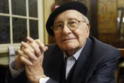 Luis Ortiz Alfau, durante la entrevista en el salón de té New York, en Bilbao.