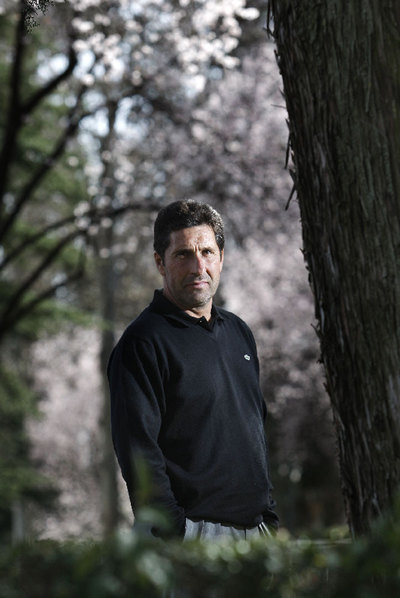 Chema Olazábal, el pasado lunes en el Club de Campo Villa de Madrid.