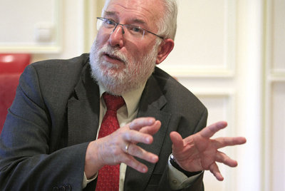 Carlos Berzosa, rector de la Universidad Complutense de Madrid.
