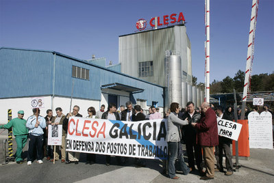 NUEVAS PROTESTAS EN LA PLANTA DE CLESA EN CALDAS