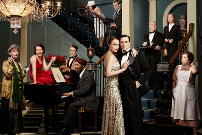 Los actores principales de la nueva versión de  Arriba y abajo.  