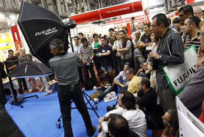 Visitantes en la anterior edición de Sonimagfoto.