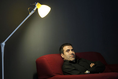 El escritor Francesc Serés, fotografiado en  Madrid.  