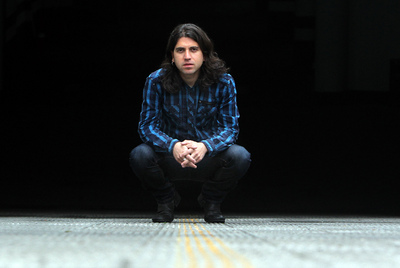 El músico cántabro Raúl Gutiérrez,  Rulo. 