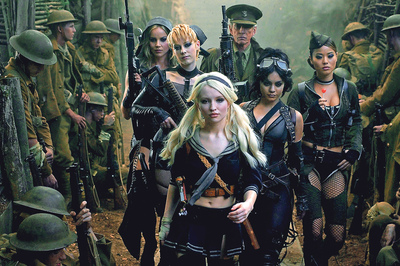  Chicas duras. De izquierda a derecha, Abbie Cornish, Jena Malone, Emily Browning y Vanessa Hudgens. 