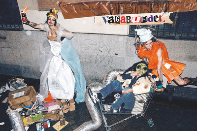  Los  flyers  virtuales arrasan en la red. Éste es de La Fiestinchi, una fiesta mensual que se celebra en Madrid 