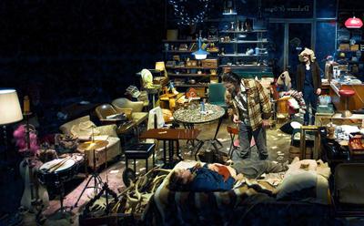 La obra  American Buffalo , uno de los espectáculos estrella.