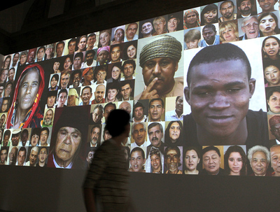 Un aspecto de la muestra abierta en San Telmo.