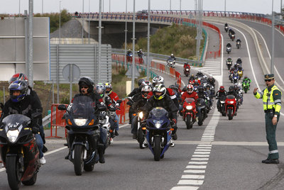 50.000 motocicletas toman Jerez con motivo del Gran Premio de España