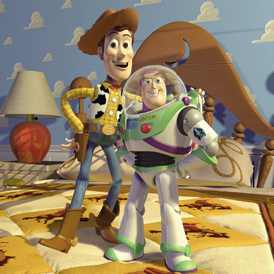 Los protagonistas de  Toy Story .