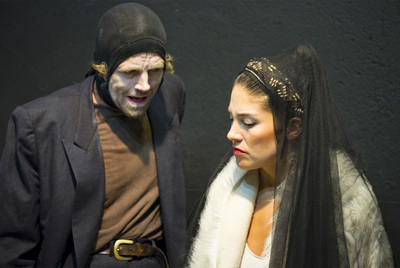 Representación de  RIII,  que se estrena el próximo día 8 en el Teatro Español.