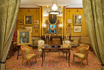 La sala Amarilla (o sala de George Sand), en el Museo de la Vida Romántica de París.