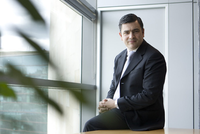 Rodrigo Martín Velayos en las oficinas de Randstad en Madrid.