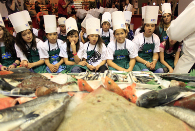 Aprendices de 'gourmet' en la Feria de Madrid