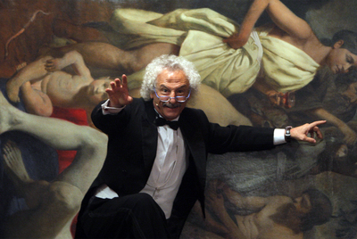 Rafael Álvarez,  El Brujo,  en el teatro Infanta Isabel.