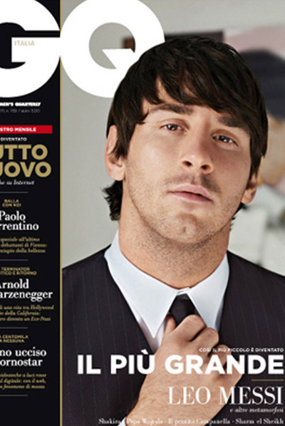 La portada de  GQ  Italia.