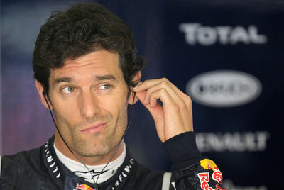 Mark Webber, en una conferencia de prensa en Shanghái.