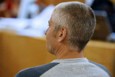 Javier García Gaztelu,  Txapote,  ayer en un juicio contra él en la Audiencia Nacional.