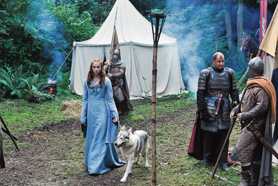 La actriz Sophie Turner, en su papel de Sansa Stark.