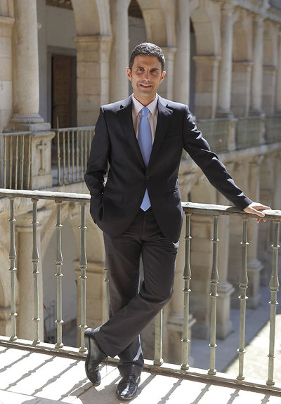 Javier Rodríguez, en la Universidad de Alcalá de Henares.