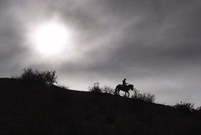 Fotograma de  Aballay,  película de Fernando Spiner a partir del cuento homónimo, el más celebrado de Antonio di Benedetto.