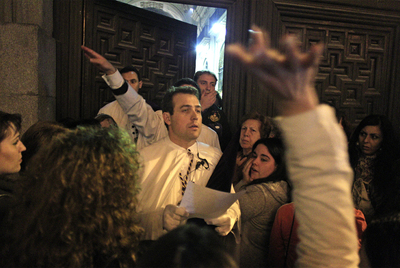 La lluvia frustra la salida del Cristo de los Gitanos