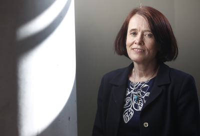 La neuróloga Anne Moir, en Bilbao.