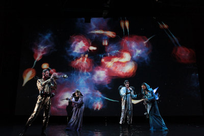 Un momento de la representación de  Sonntag,  en versión escénica de Carlus Padrissa, en la Statenhaus de Colonia: un espectáculo de más de nueve horas.