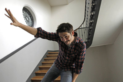 Aaron Thomas, cantante australiano que vive en Madrid.