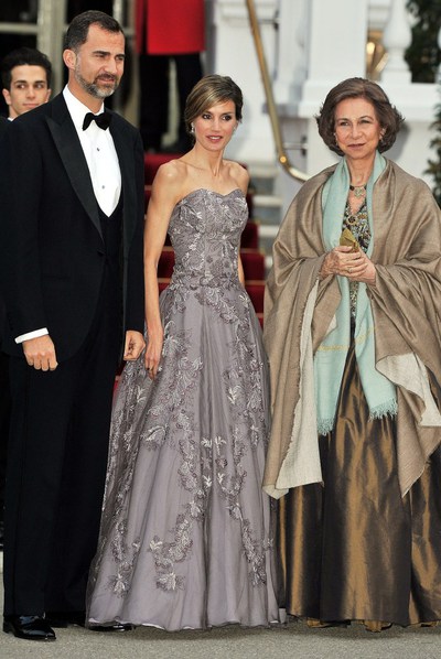 FOTOGALERIA: Los Príncipes de Asturias y la Reina Sofía