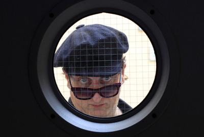 Javier Gurruchaga, el pasado martes en Madrid, a punto de ser  El maquinista de la General .