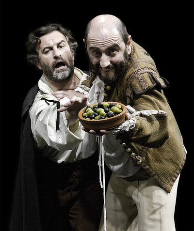 Un momento de la obra  Entremeses barrocos  que se representa en el Teatro Pavón.