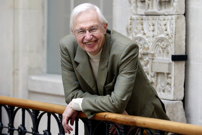 El nobel de Química Jean-Marie Lehn, ayer en la Fundación BBVA.