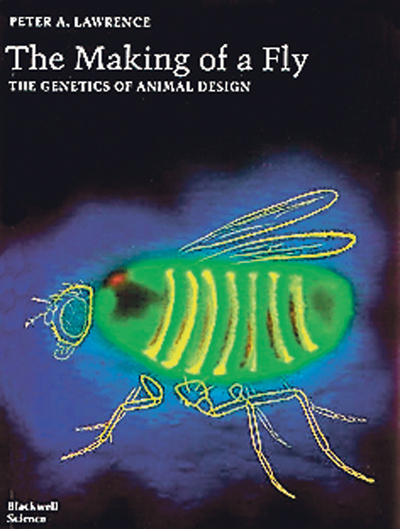  Portada del libro  The making of a fly.  