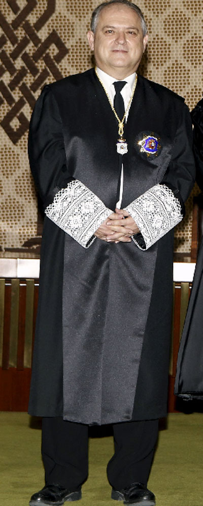 El magistrado Luis Ortega.