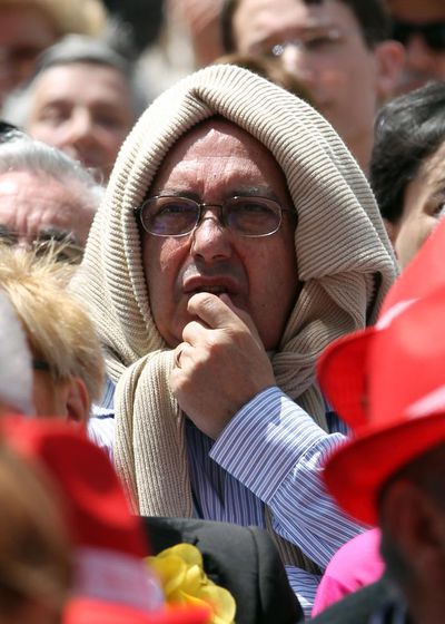 FOTOGALERIA: Un suéter contra el sol