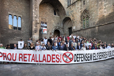 180 entidades contra los recortes sociales y sanitarios