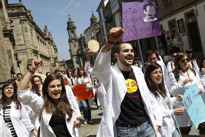 Los estudiantes de medicina, contra la nueva organización de la carrera