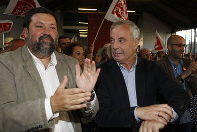 Los socialistas aprovechan la campaña para cerrar heridas