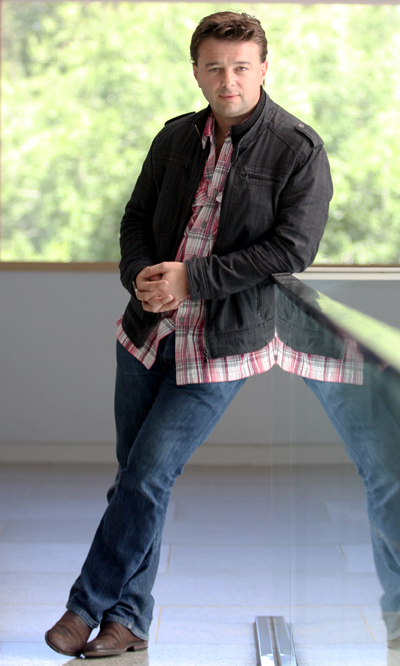 El director de teatro Edward Hall, el pasado martes en los Teatros del Canal.