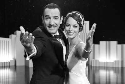 Jean Dujardin y Bérénice Bejo, en una escena de la película  El artista , dirigida por Michel Hazanavicius.