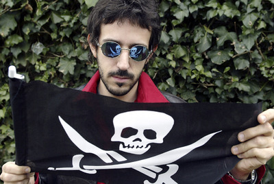 Jorge Otero, del grupo asturiano Stormy Mondays, cuya música ha sido seleccionada para despertar a los seis astronautas a bordo del transbordador espacial  Endeavour. 