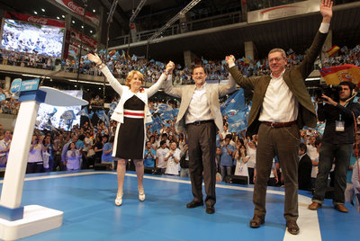 Aguirre y Gallardón, juntos a por el último voto